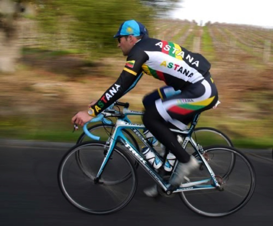 Alberto Contador, three time Tour de France winner